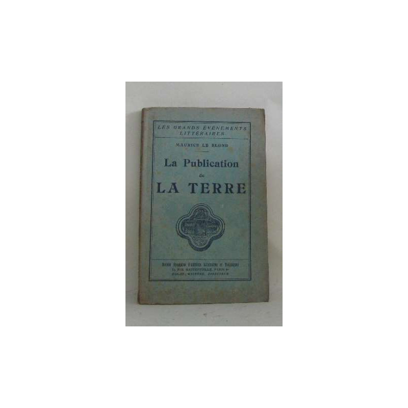 La publication de la terre