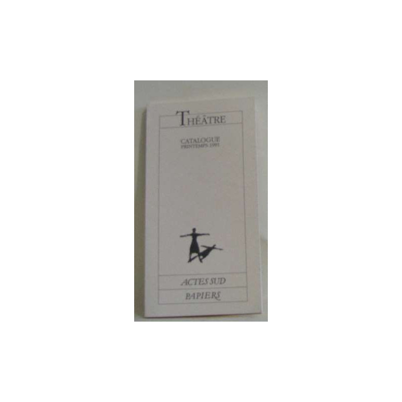Théatre catalogue printemps 1991