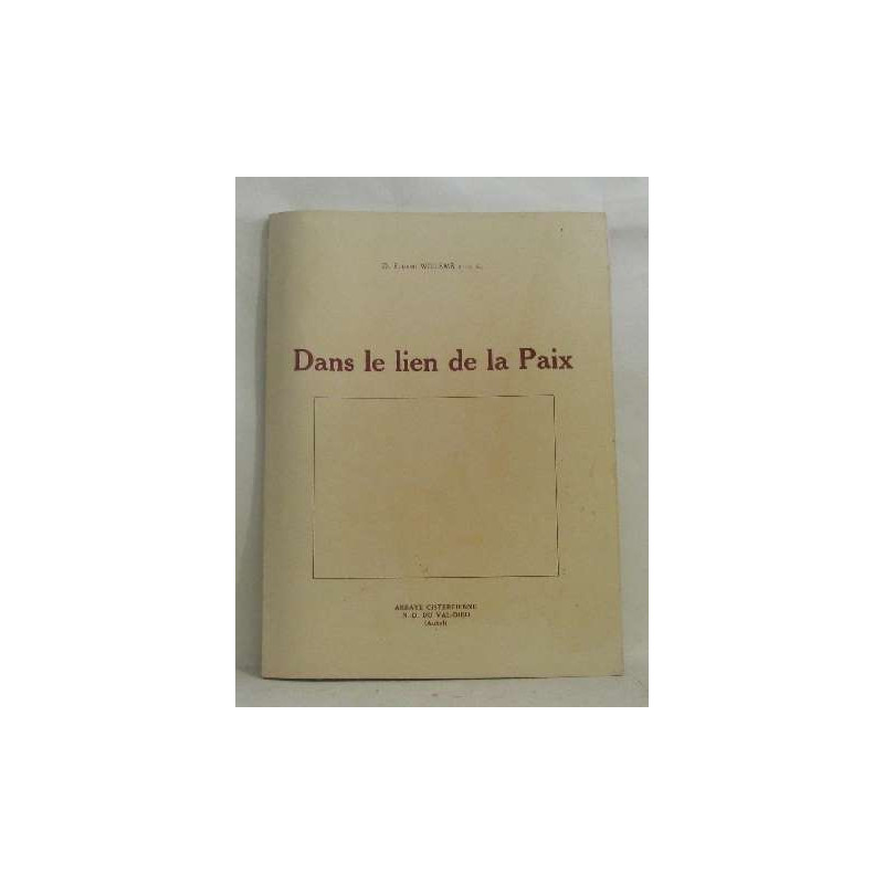 Dans le lien de la paix