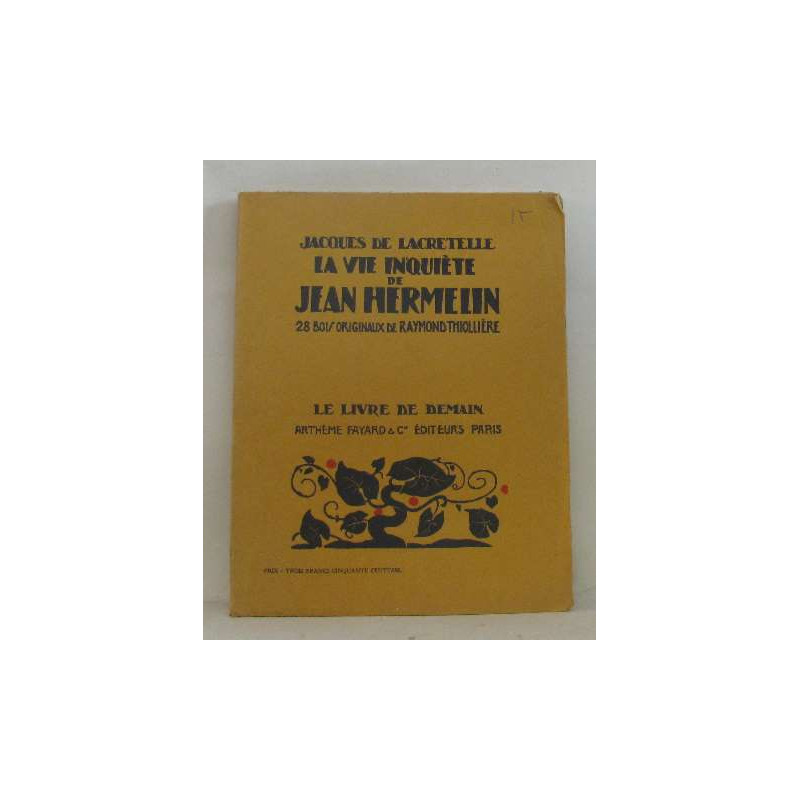 La vie inquiète de jean hermelin