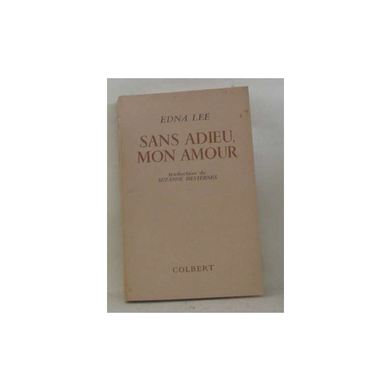 Sans adieu mon amour