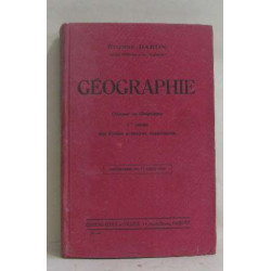 Géographie classes de cinquième 1re année des écoles primaires...