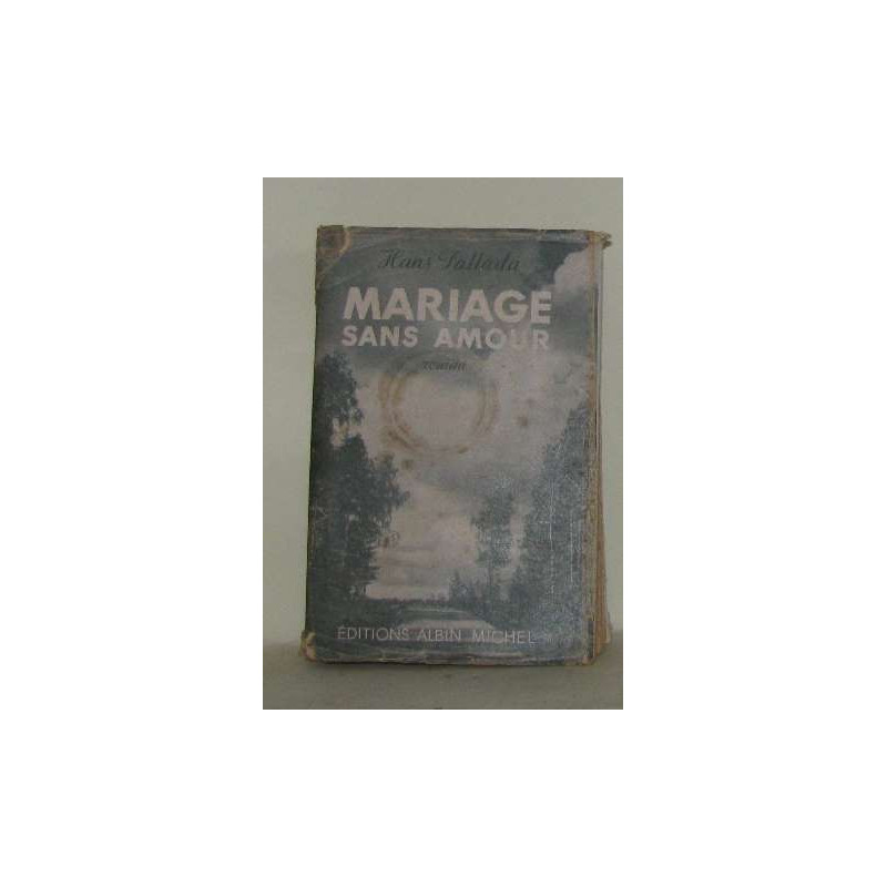 Mariage sans amour