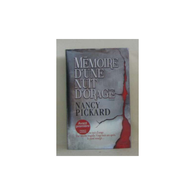 Mémoire d'une nuit d'orage