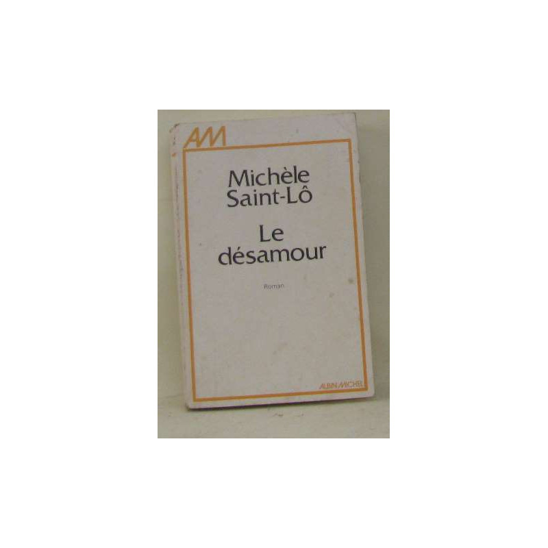 Le désamour