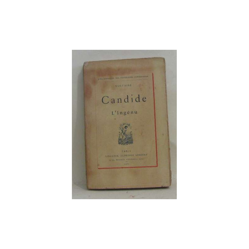 Candide l'ingénu
