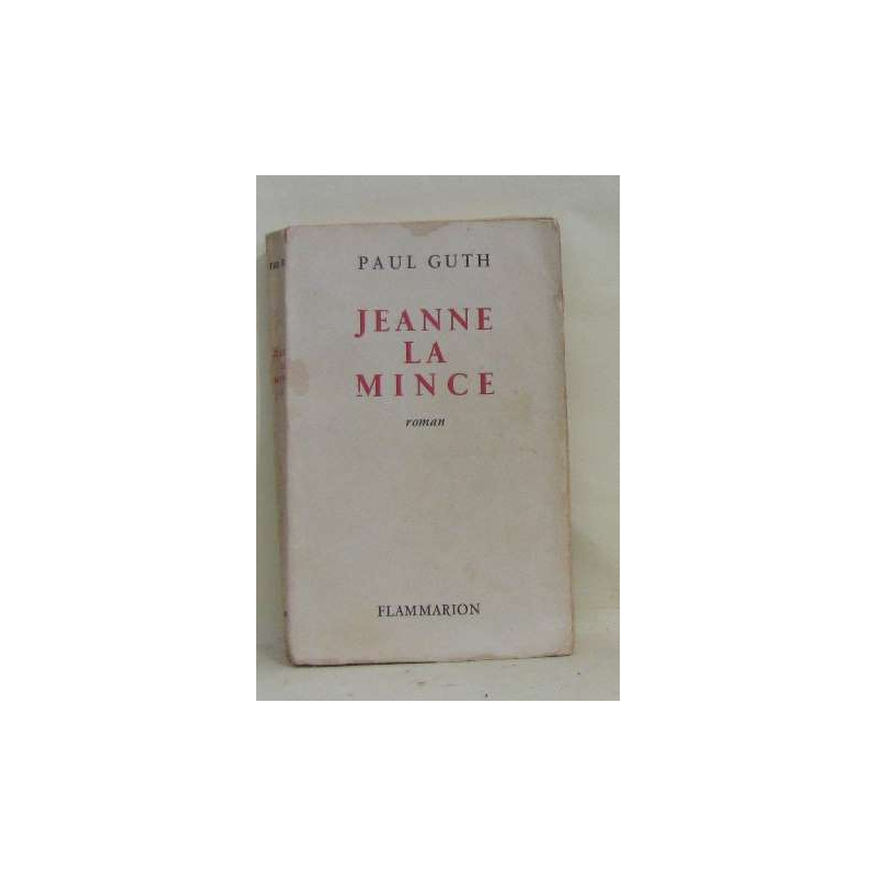 Jeanne la mince