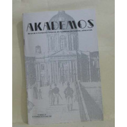 Akademos revue de la conférence nationale des sciences lettres et...