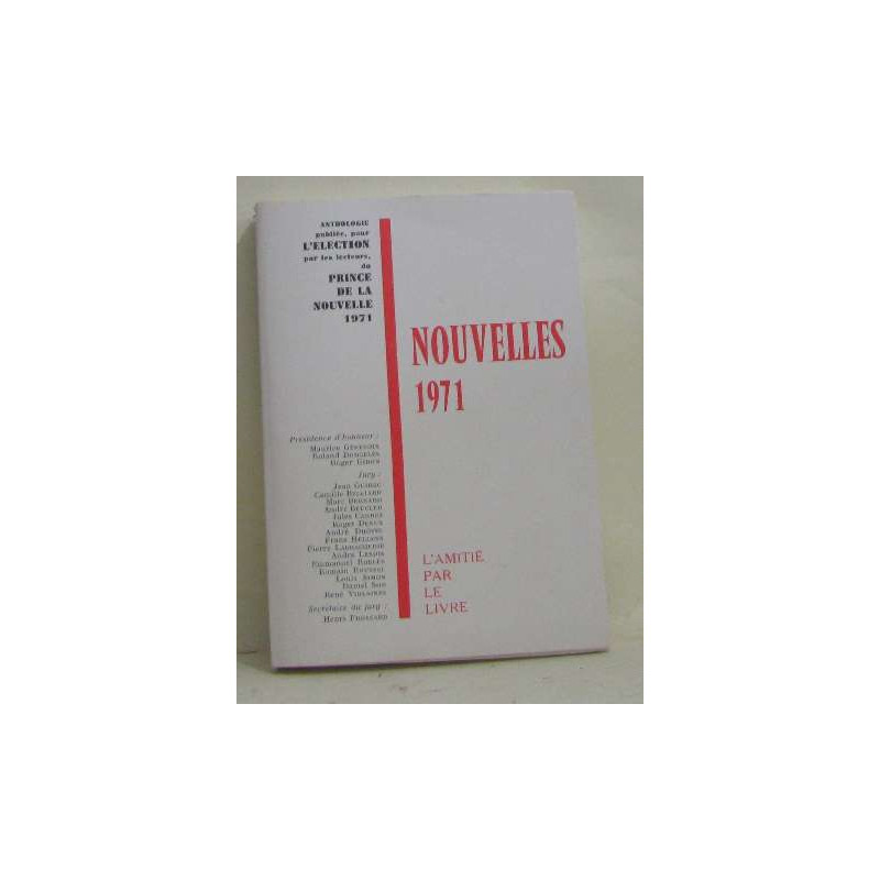 Nouvelles 1971