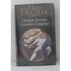 Grands secrets grandes énigmes