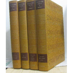 Civilisations peuples et mondes (4 vols - incomplet) I l'antiquité...