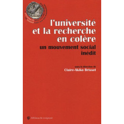 L'université et la recherche en colère un mouvement social inédit
