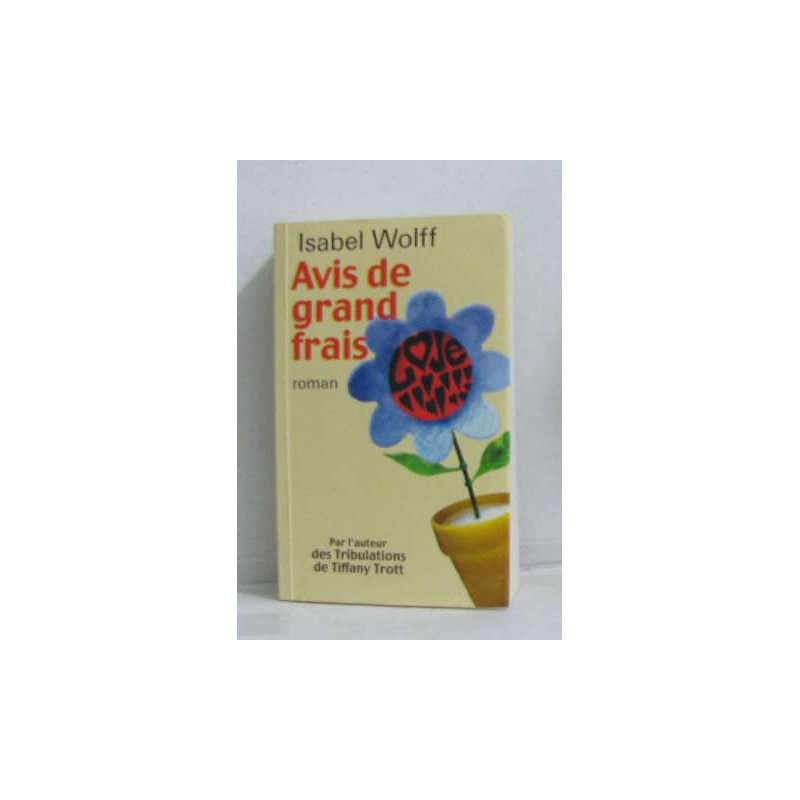 Avis de grand frais
