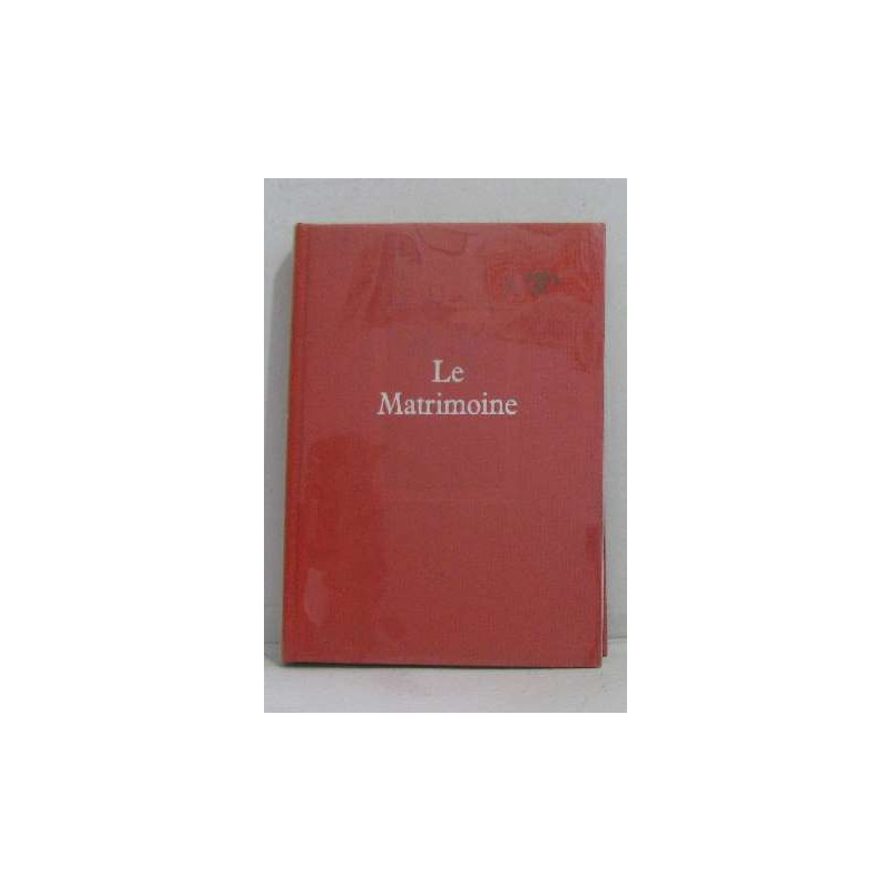 Le matrimoine
