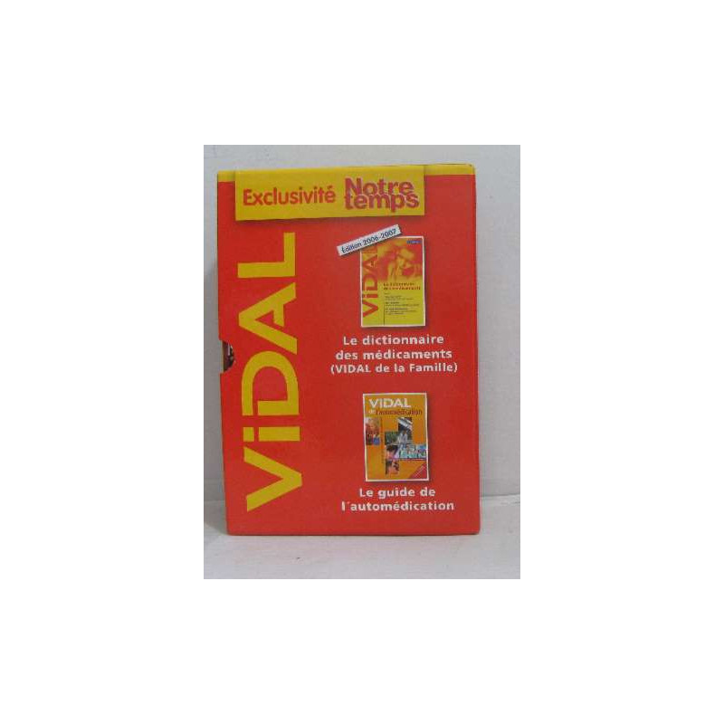 Le dictionnaire des médicaments (coffret 2 volumes + cd rom)