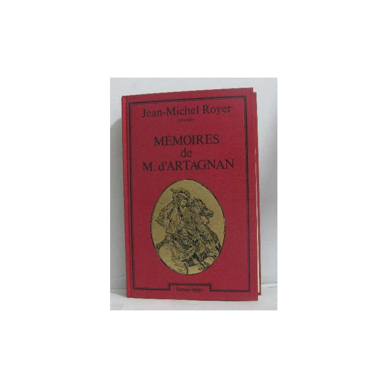 Mémoires de m.d'artagnan