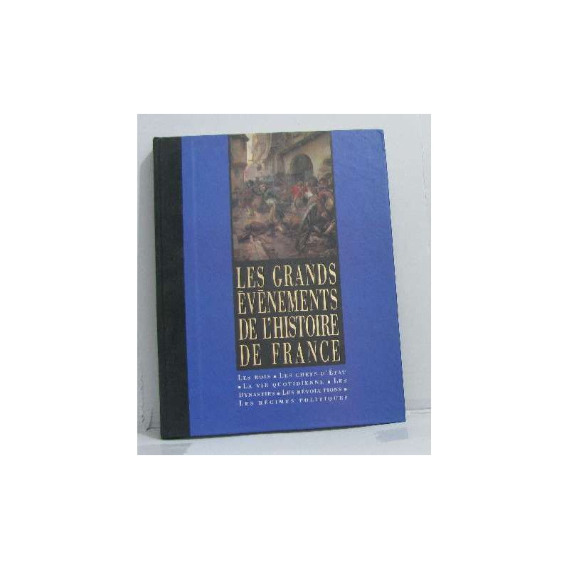 Les grands événements de l'histoire de France