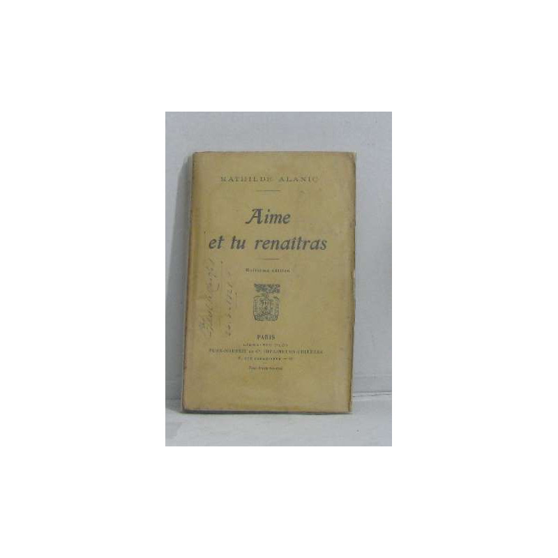 Aime et tu renaîtras