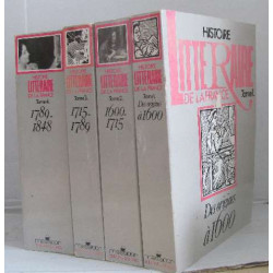 Histoire littéraire de la france (4 vols) Tome 1 : Des origines à...