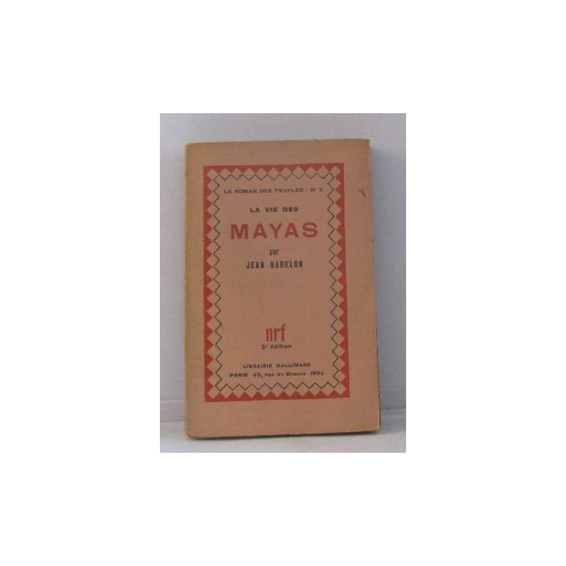 La vie des mayas