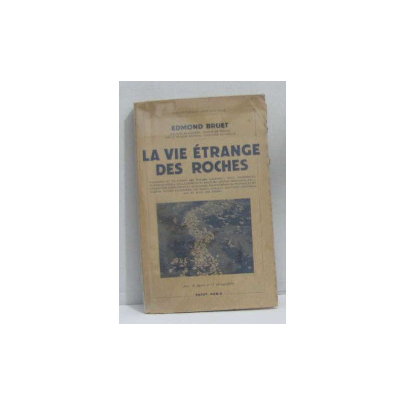 La vie étrange des roches