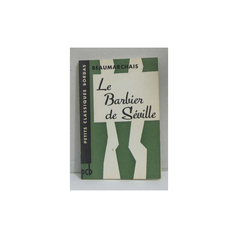 Le barbier de séville
