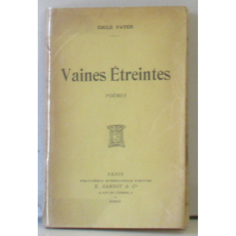 Vaines étreintes