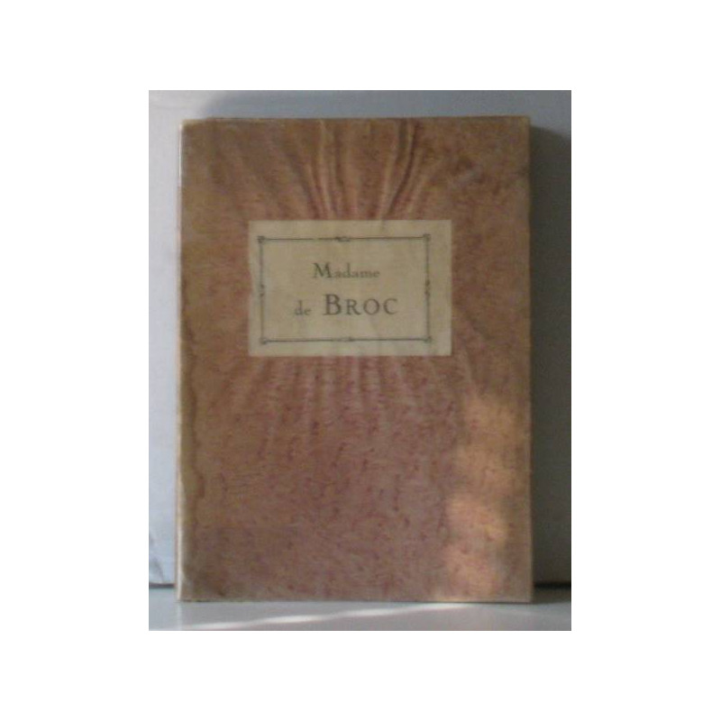Madame de broc
