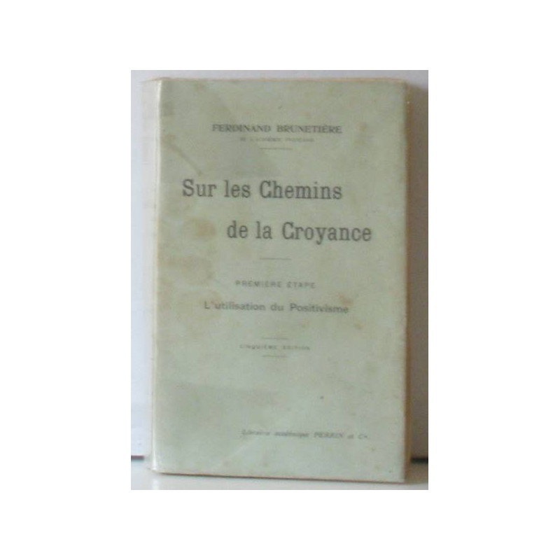 Sur les chemins de la croyance