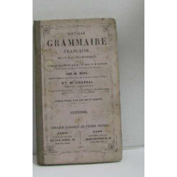 Grammaire française sur un plan très-méthodique exercices