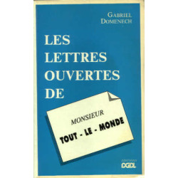les lettres ouvertes de monsieur tout le monde