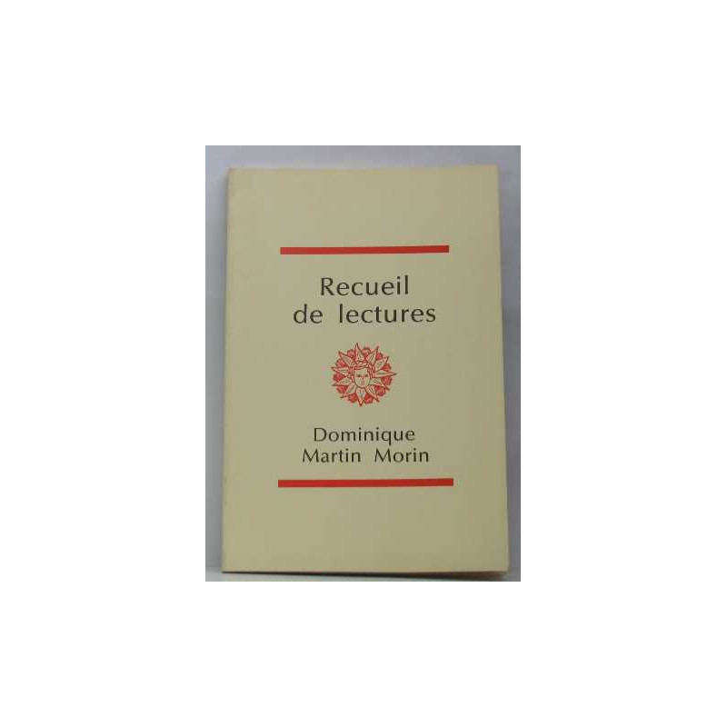 Recueil de lectures
