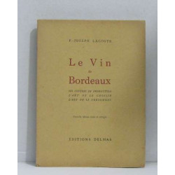 Le vin de bordeaux