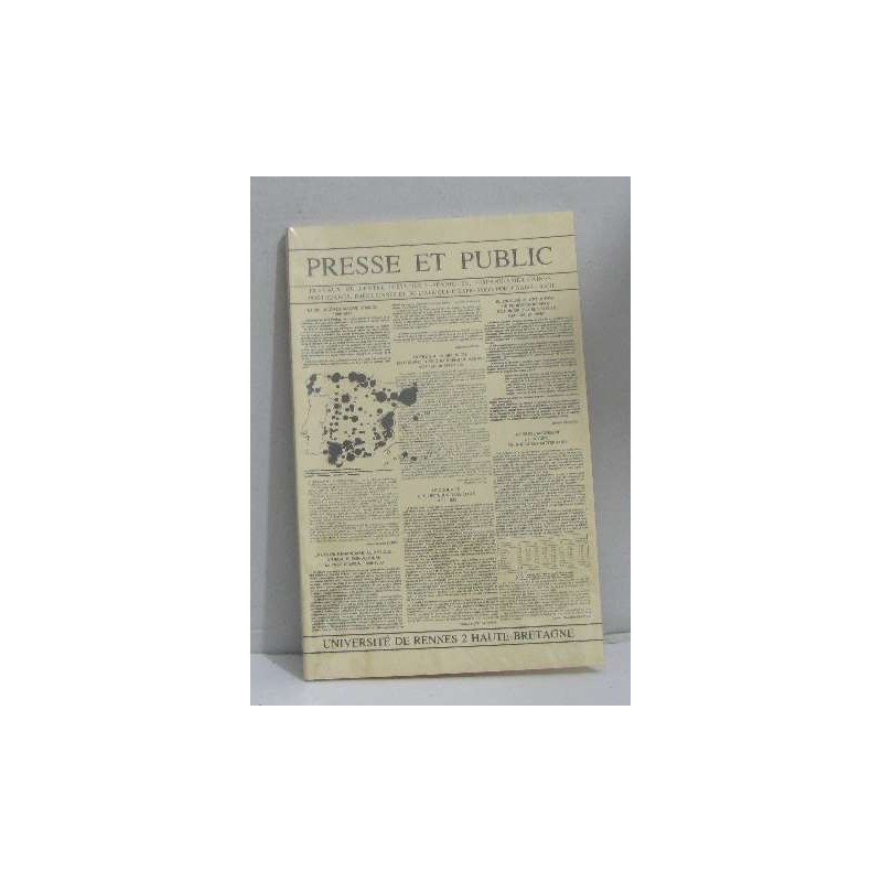 Presse et public