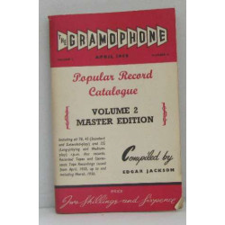 Popular record catalogue volume II april 1956 number 4