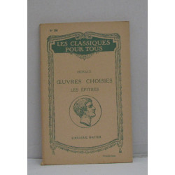 Oeuvres choisies les épitres