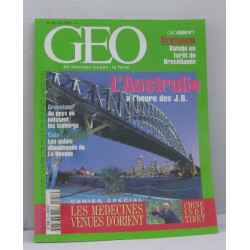 Géo n° 258 aout 2000 l'australie à l'heure des j.o. les médecines...