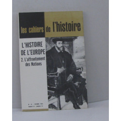 Les cahiers de l'histoire n°41 octobre 1964 l'histoire de l'europe...