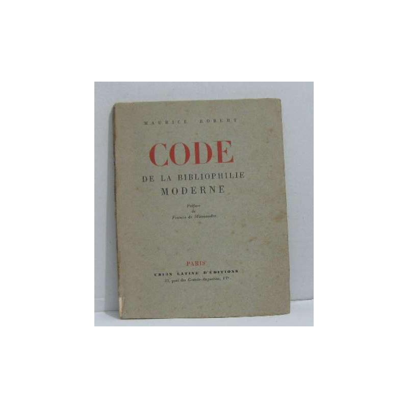 Code de la bibliothèque moderne
