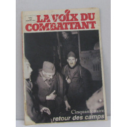 La voix du combattant avril 1995 n°1604 cinquantenaire retour des...