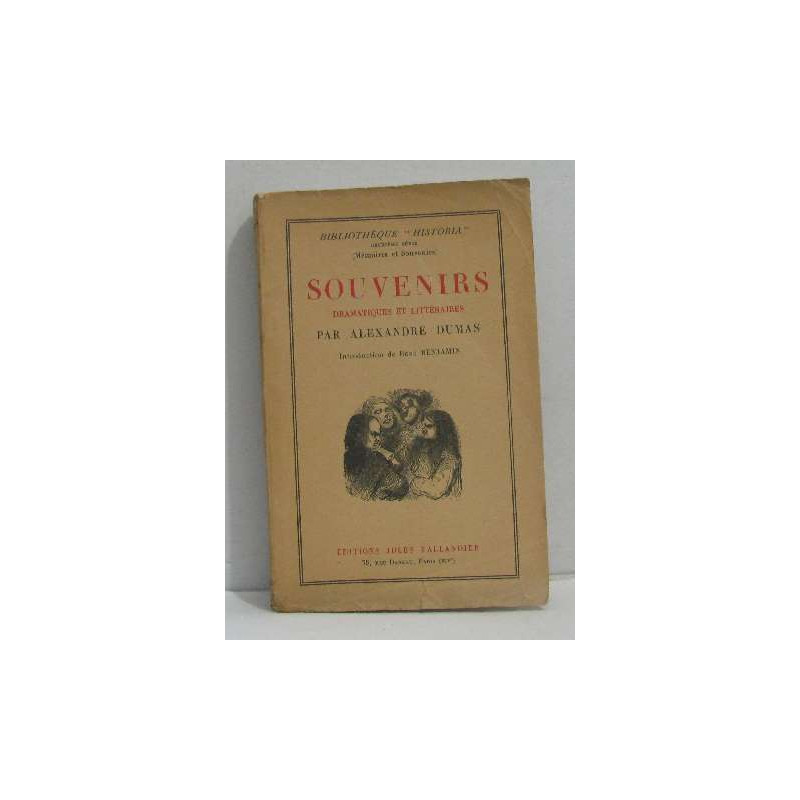 Souvenirs dramatiques et littéraires