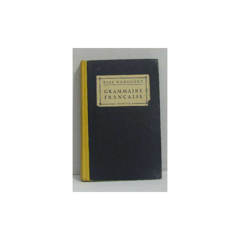 Grammaire française