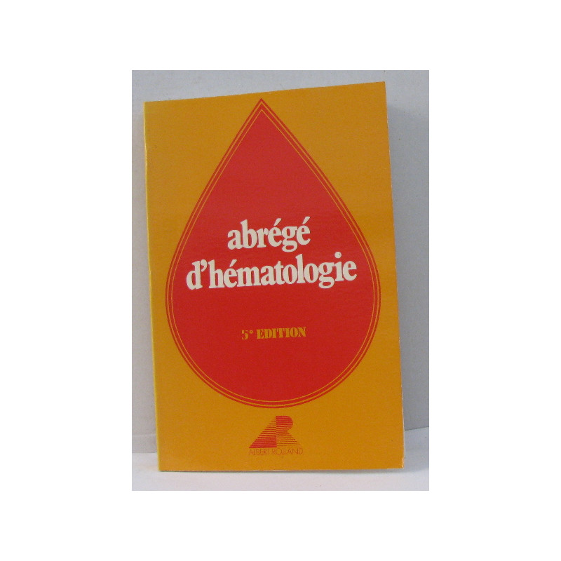 Abrégé d'hématologie