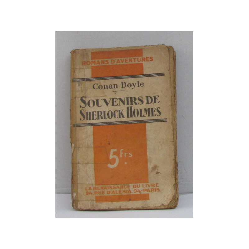 Souvenirs de sherlock holmes