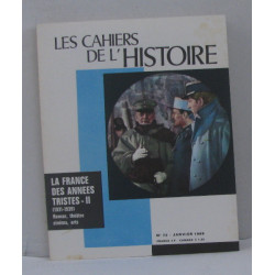 Les cahiers de l?histoire n° 72 janvier 1968 La france des années...