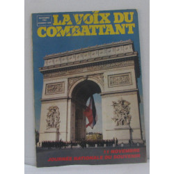 La voix du combattant novembre 1994 n°1599 11 novembre journée...