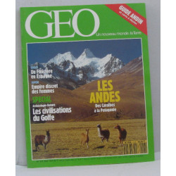 Géo n° n°147 mai 1991 les andes les civilisations du golfe