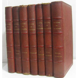Oeuvres (7 vols) Le bravo l'écumeur de mer la prairie...