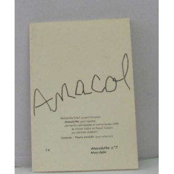 Anacoluthe n°7 hiver-2004