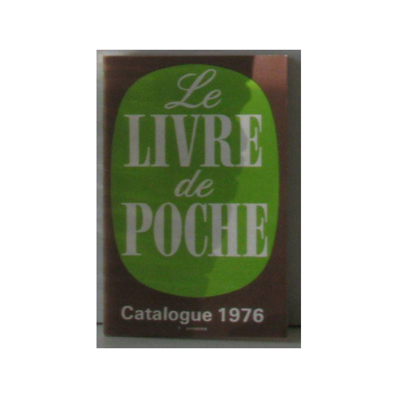 Le livre de poche catalogue 1976